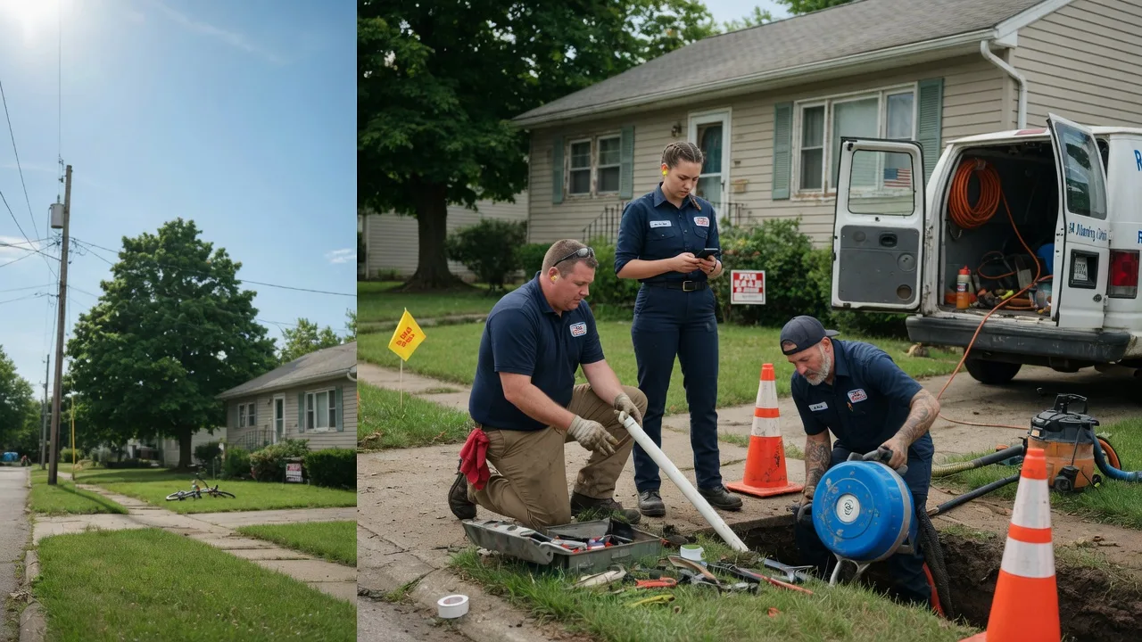 Sewer Line Repair in Sandoval, IL near me